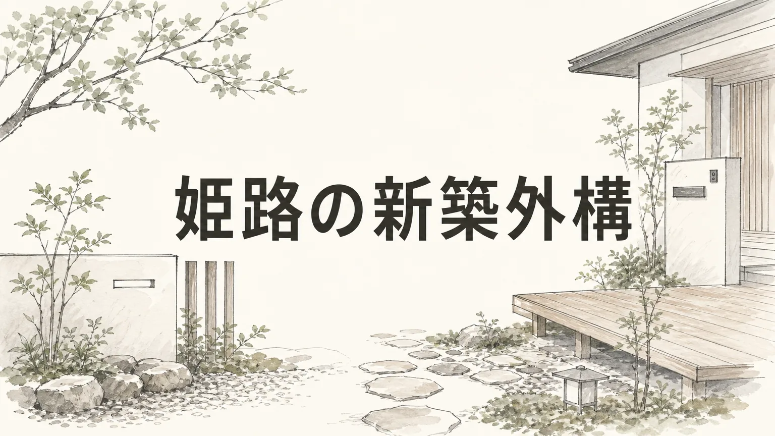姫路の新築外構で後悔しないために知っておきたい費用・業者選びの全体像のアイキャッチ画像