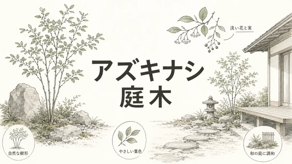 アズキナシを庭木に選ぶ理由｜花・実・紅葉、一本で四季を楽しめる樹種のアイキャッチ画像