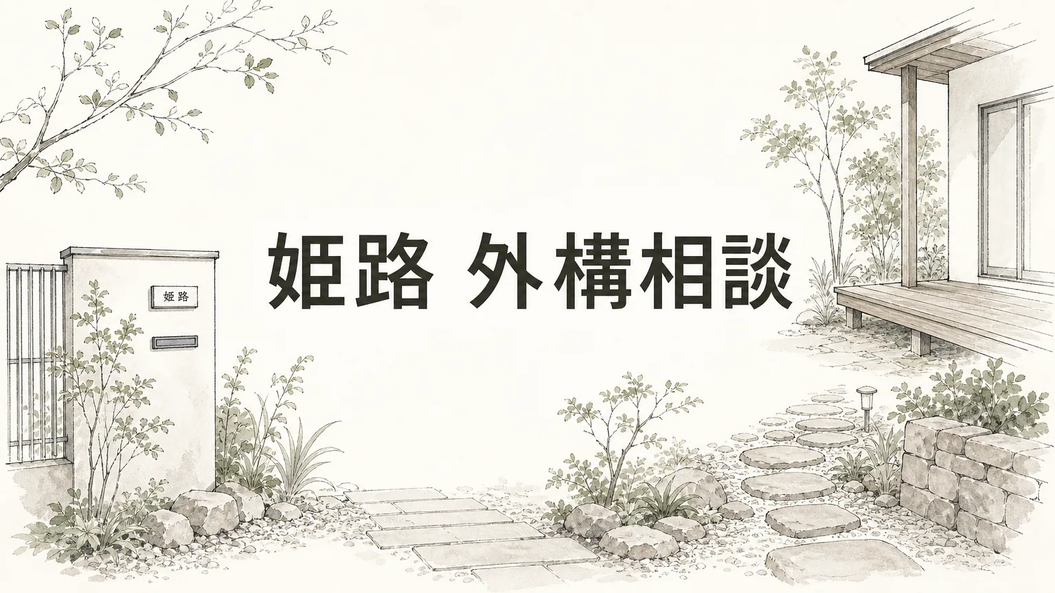 姫路で外構の相談先に迷ったら知っておきたい4つの選択肢のアイキャッチ画像