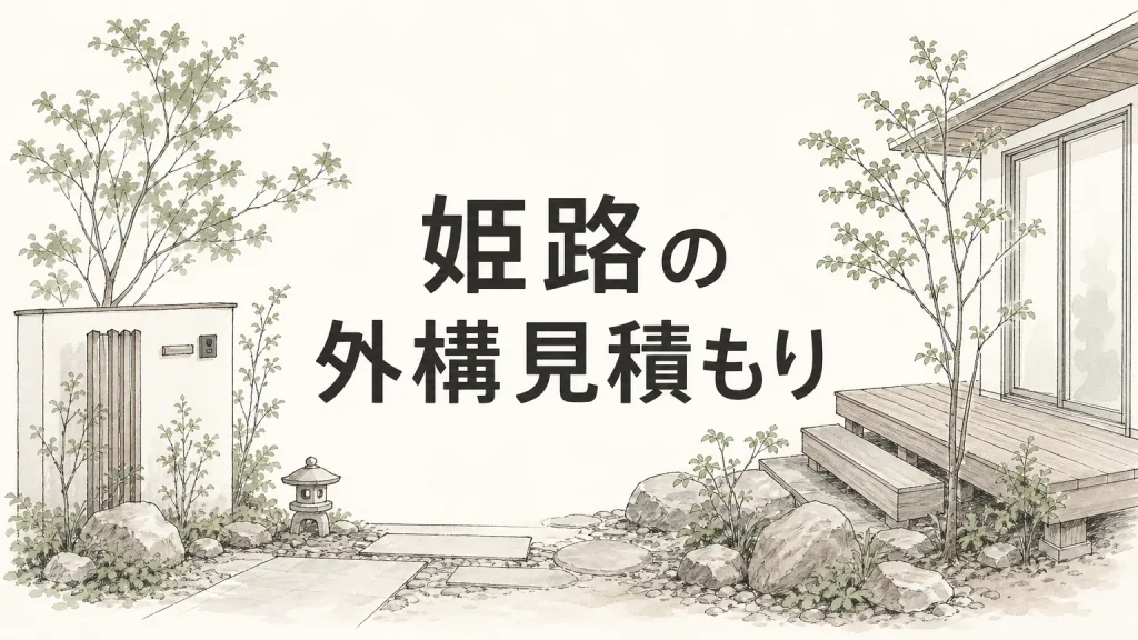 姫路で外構の見積もりを比べるとき、金額より先に確かめることのアイキャッチ画像