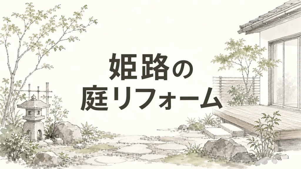 姫路で庭のリフォームを考えるとき、最初に問い直す5つのことのアイキャッチ画像