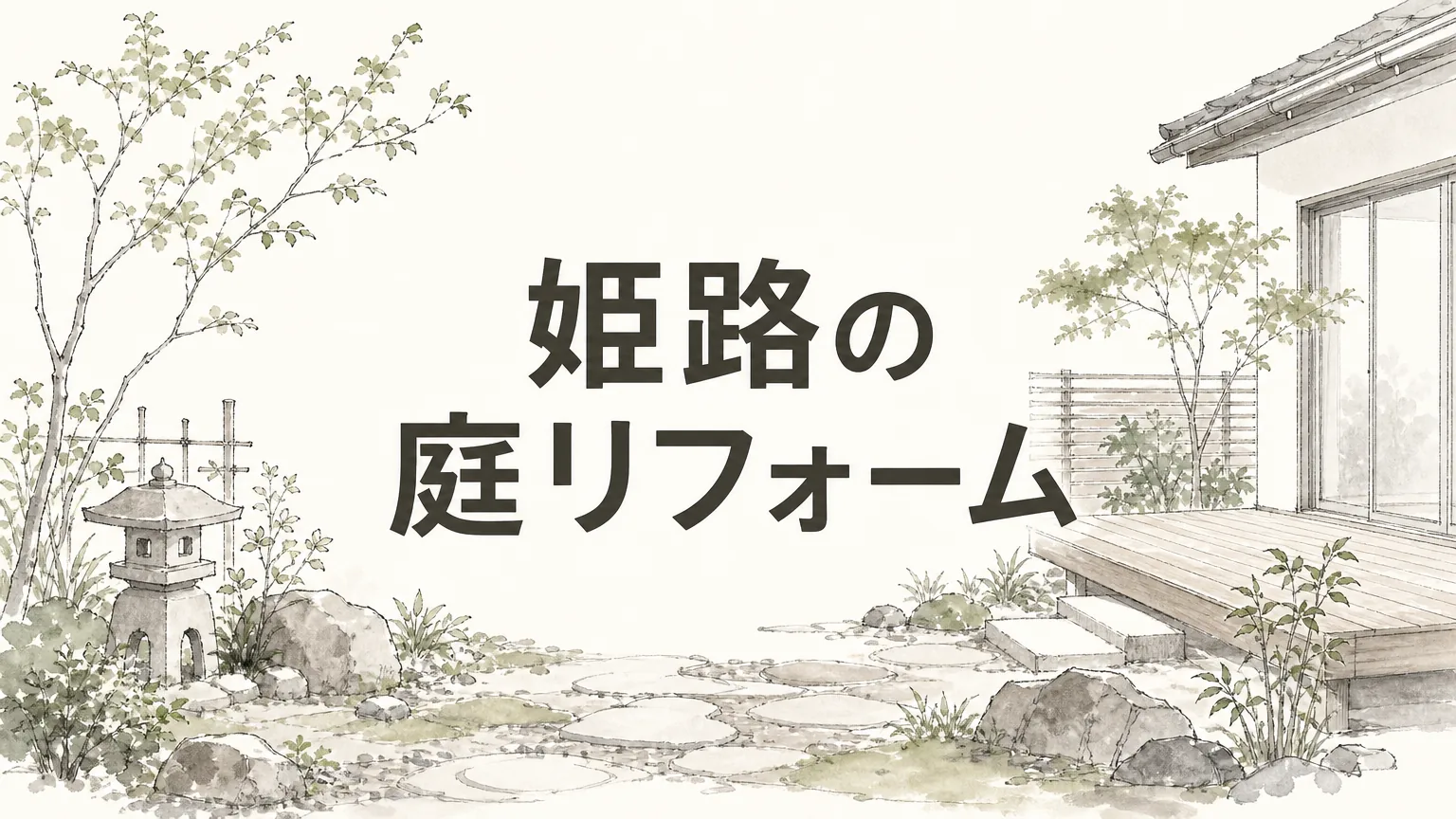 姫路で庭のリフォームを考えるとき、最初に問い直す5つのことのアイキャッチ画像